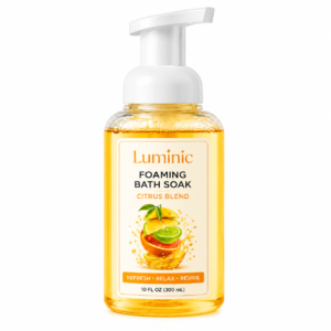 LumiNic Foaming Bath Soak – Citrus Blend